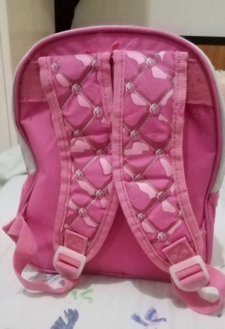 Barbie mini backpack (Category: Other Babies Going Out Needs) located in Antipolo. Submitted by cone0812 (Listing ID 1306105747, Image 2). Description: BARBIE Mini backpack 8L x 3.5W x 10H inches.