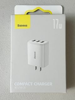 Baseus 17W GaN USB Charger PD Fast Charge Phone Quick Chargers