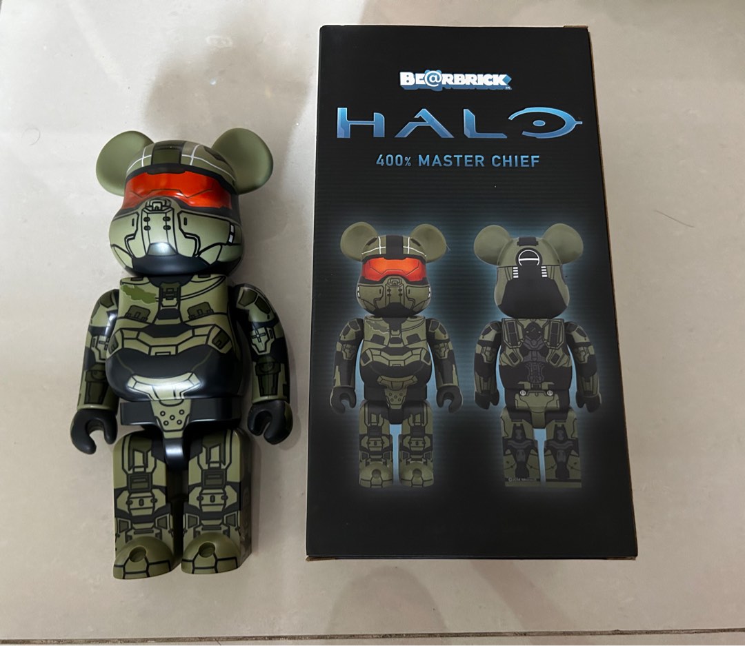 Bearbrick 400 Halo Masterchief 2014 2025