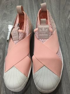 Superstar slip on pink singapore cheap