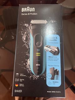 Braun series 3 proskin shaver wet and dry