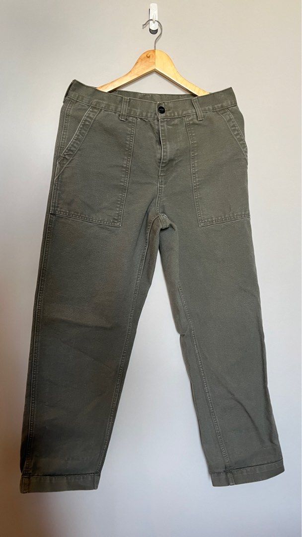 Carhartt WIP Fatigue Pants Men s Fashion Bottoms Jeans on Carousell