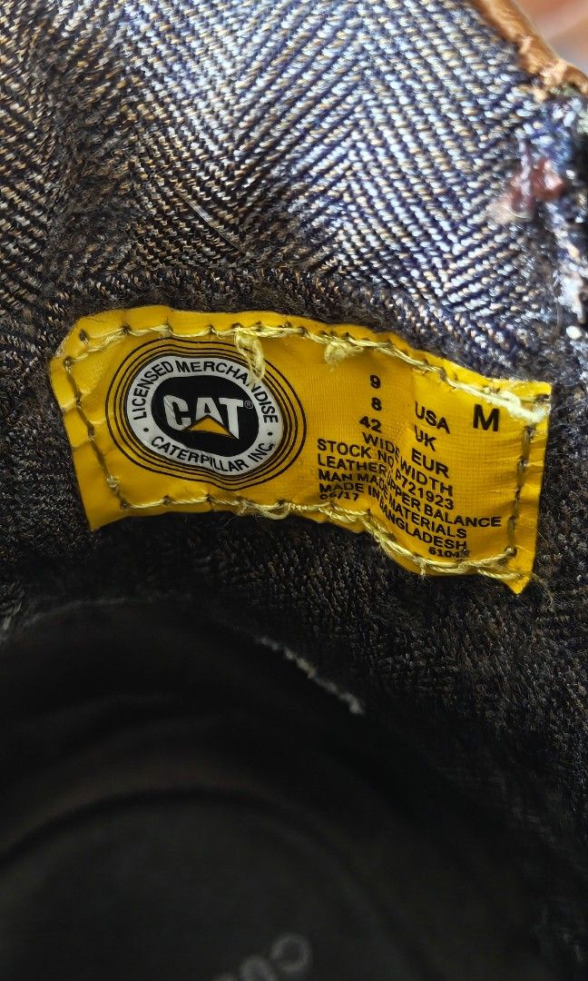 Caterpillar shoes size store