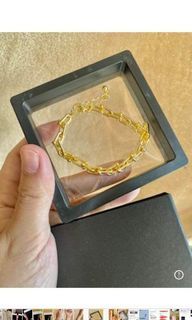 Chain bracelet gold