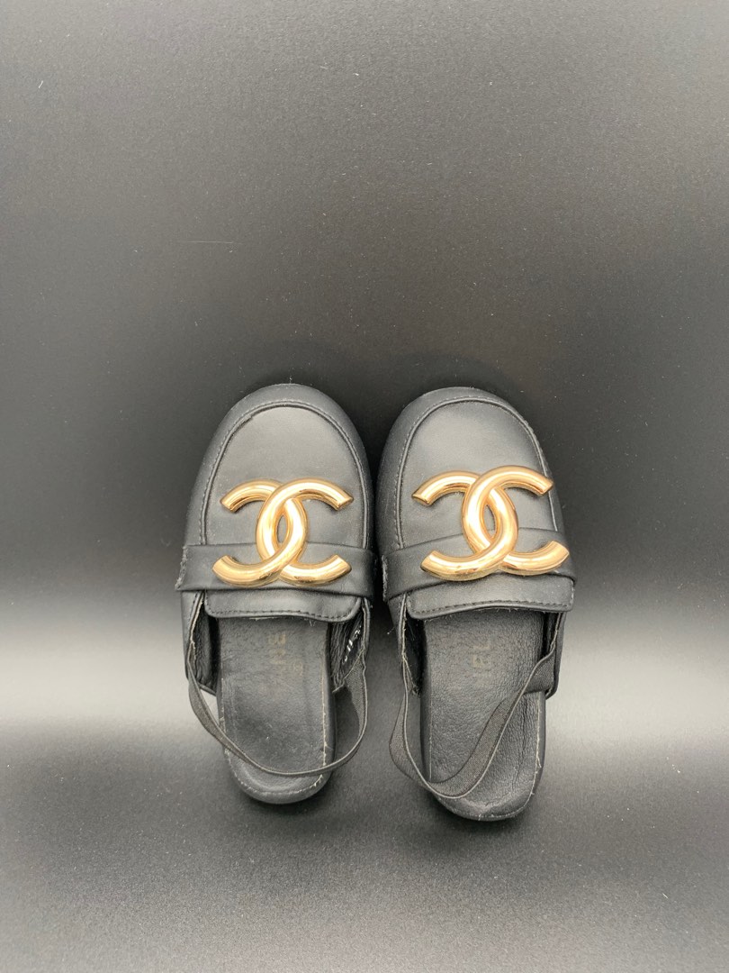 Chanel Mules for kids, Luxury, Sneakers & Footwear on Carousell