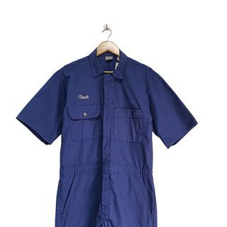 Chuck Todd Workwear Overalls Jumpsuit Short Sleeve Coverall