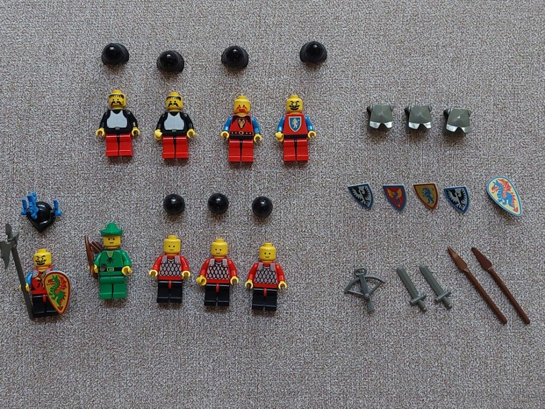 Classic Lego Minifigures Aquazone Castle Pirates Town Space Hobbies Toys Toys Games on Carousell