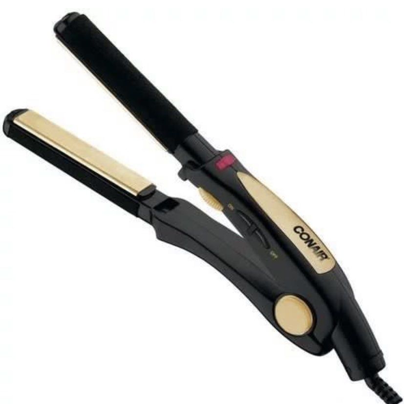 Conair black and yellow straightener clearance