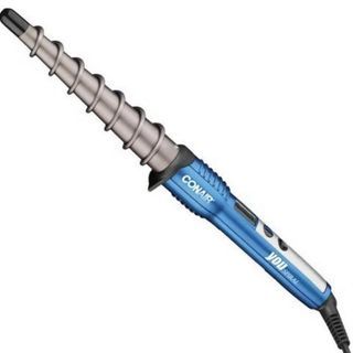 CONAIR You Spiral Hair Curling Wand Iron Blue