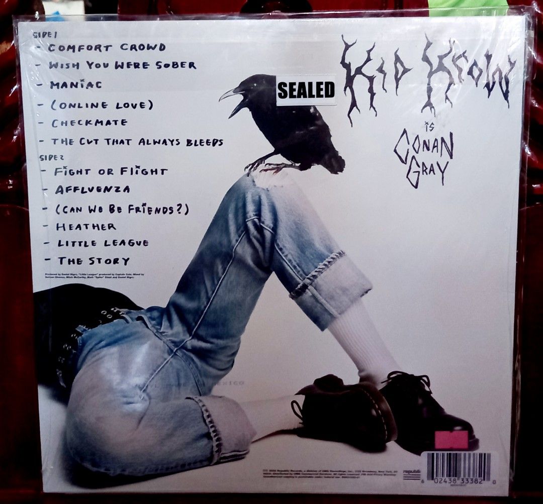 Conan gray (Category: CDs & DVDs) located in Quezon City. Submitted by collectiblespopupshop (Listing ID 1306075484, Image 2). Description: original cd sealed brand new special limited edition collectors items rare and hard to find Welcome to our shop collectible pop up shop! 👝Posted items are on hand. 💿🎧🎵💽🎷📽🎥 CD'S / DVD's are all imported , local opm album and original in mint to nearmint & sealed brand new 🛒Pls add to cart to check sto