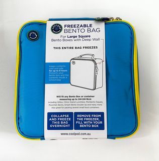 Coolpod Freezable Bento Bag, Lunch Cooler Bag, Insulated Bag