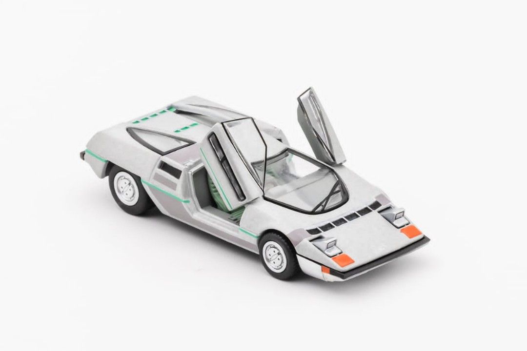 DCT 1:64合金模型，新車型！童夢· 零Domo Zero，日系跑車。首批5色預售中(127-131)。Silver銀色/ Red紅色/  Green綠色/ Orange橙色/  Black黑色。車門可開(刀門)，前燈可自由跳燈。含平台及透明展示盒，約7月初出廠發貨，截單日期6月14星期五。, 興趣及遊戲, 玩具& 遊戲類-