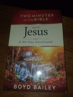 Devotional Two Minutes in the Bible with Jesus book