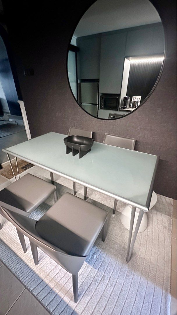 Dining Table ( table only ) (Category: Tables & Sets) located in Singapore. Submitted by iexam (Listing ID 1306016296, Image 3). Description: Well maintained modern dining table. .