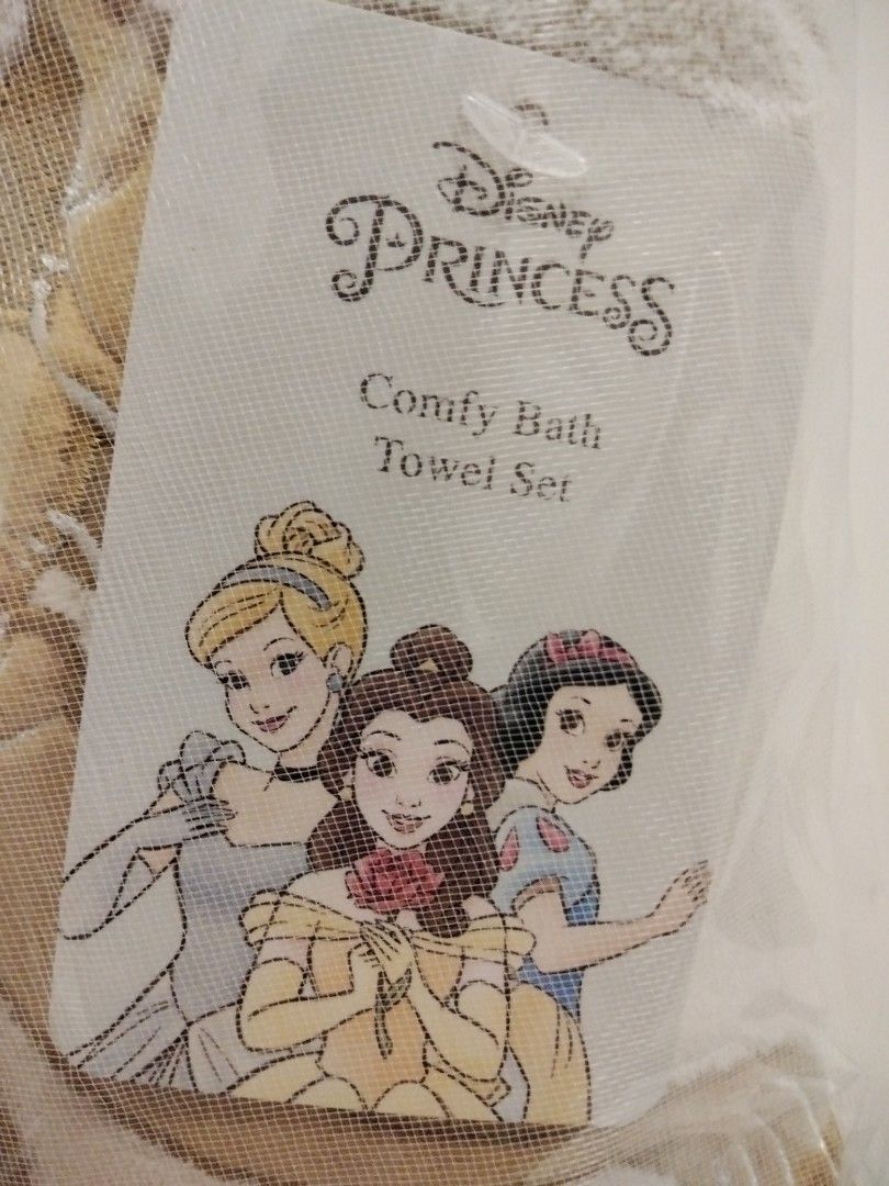 Disney Bath towels set Beauty Personal Care Bath Body Bath on Carousell