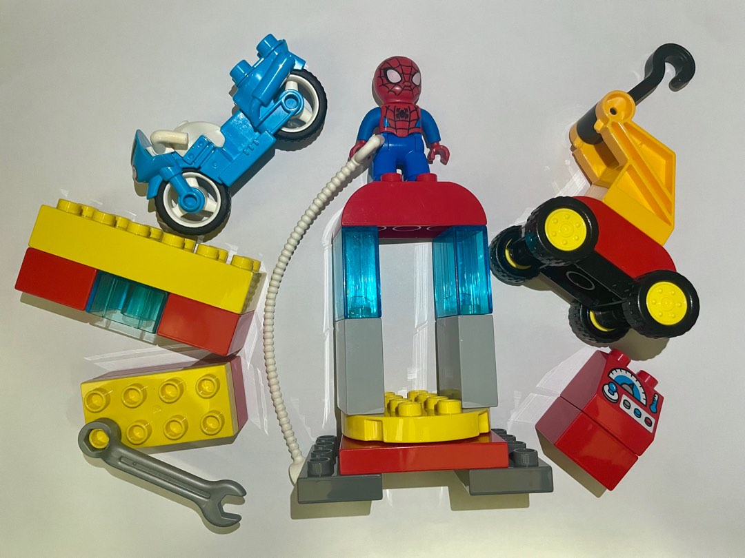 Lego Marvel Lego Duplo Spiderman 10607 Bike Workshop Spiderman