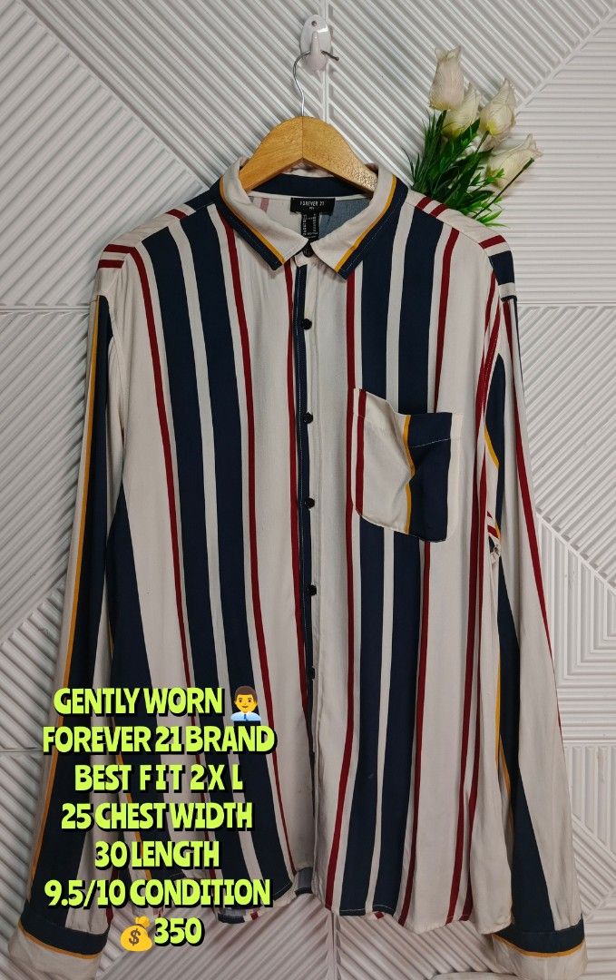 Forever 21 polo longsleeve (Category: Sets & Coordinates) located in Bulacan. Submitted by cathycampo51092 (Listing ID 1306090281, Image 2). Description: Sjdm bulacan loc ready to wear.