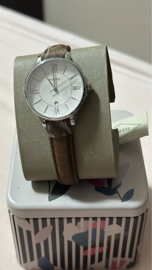 Fossil watch grey outlet