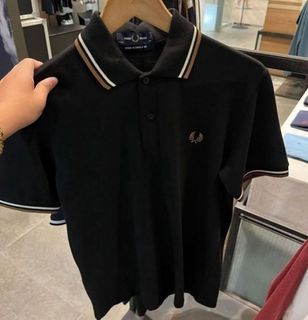 Fred Perry polo shirt black