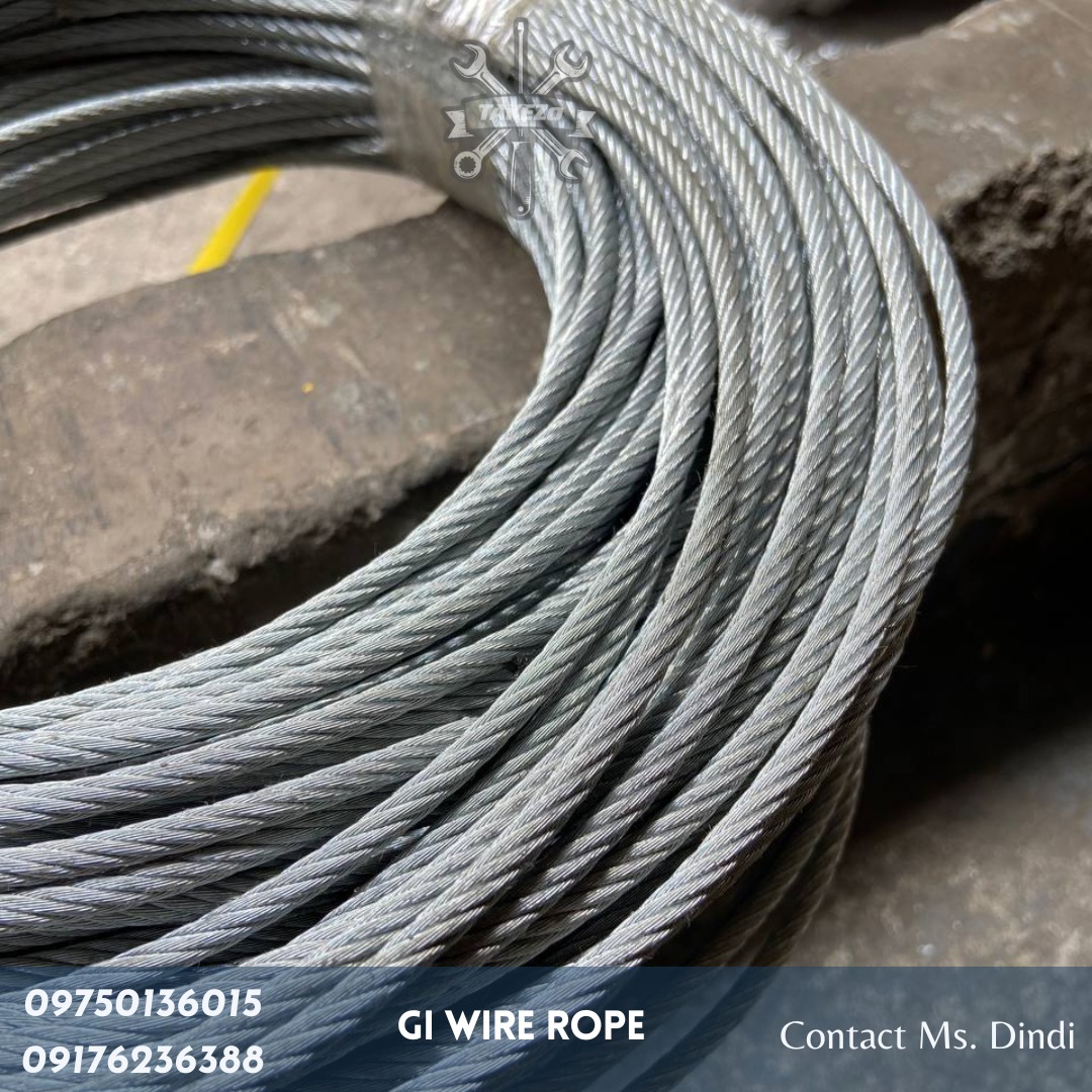 GI Wire Rope, Commercial & Industrial, Industrial Equipment on Carousell