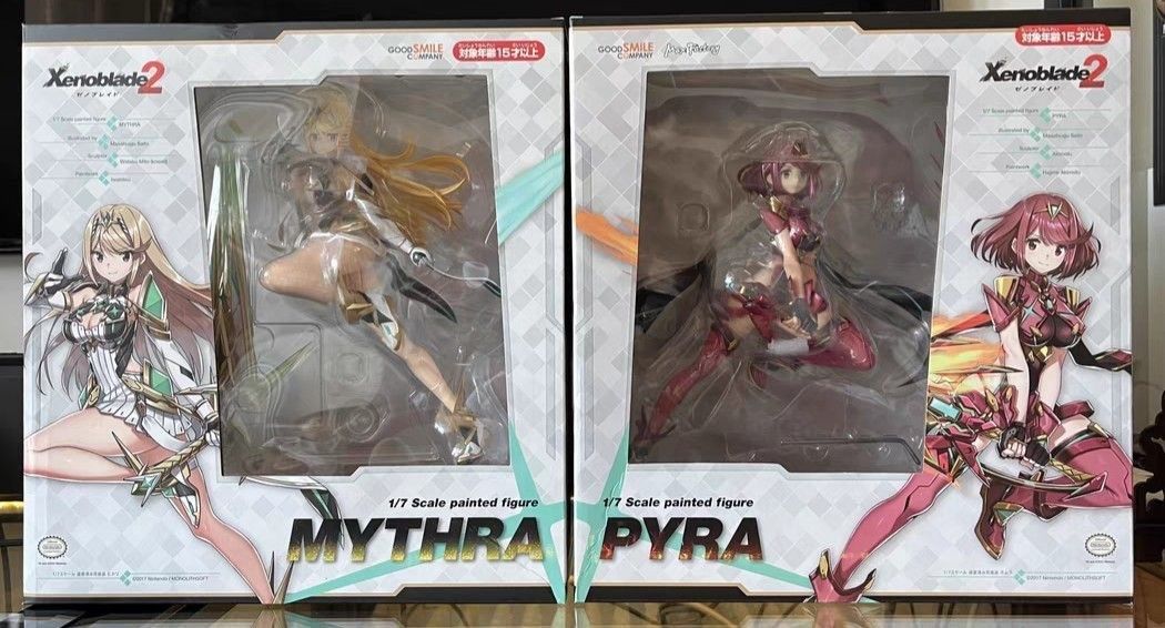 Good Smile Company Xenoblade chronicles 2 Pyra Mythra Homura