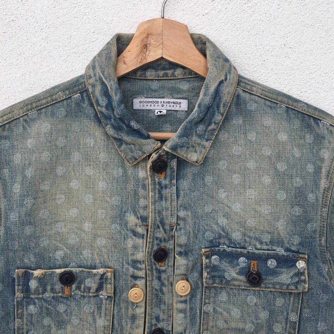 GOODHOOD x R.NEWBOLD Polkadot Overshirt, Men