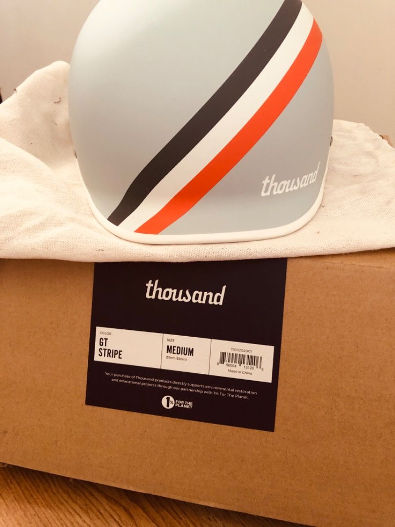 HELMET Thousand GT STRIPE Limited Edition Sports Equipment Bicycles Parts Parts Accessories on Carousell