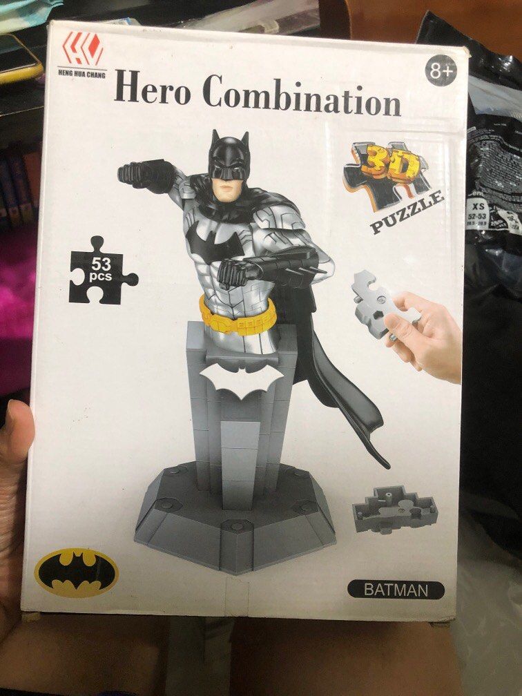 Hero Combination （分類：桌遊及拼圖）位於 Hong Kong。 由 leonardtiger 提交（商品編號 1306132021，圖片 1）。簡介： Batman 3D puzzle。
