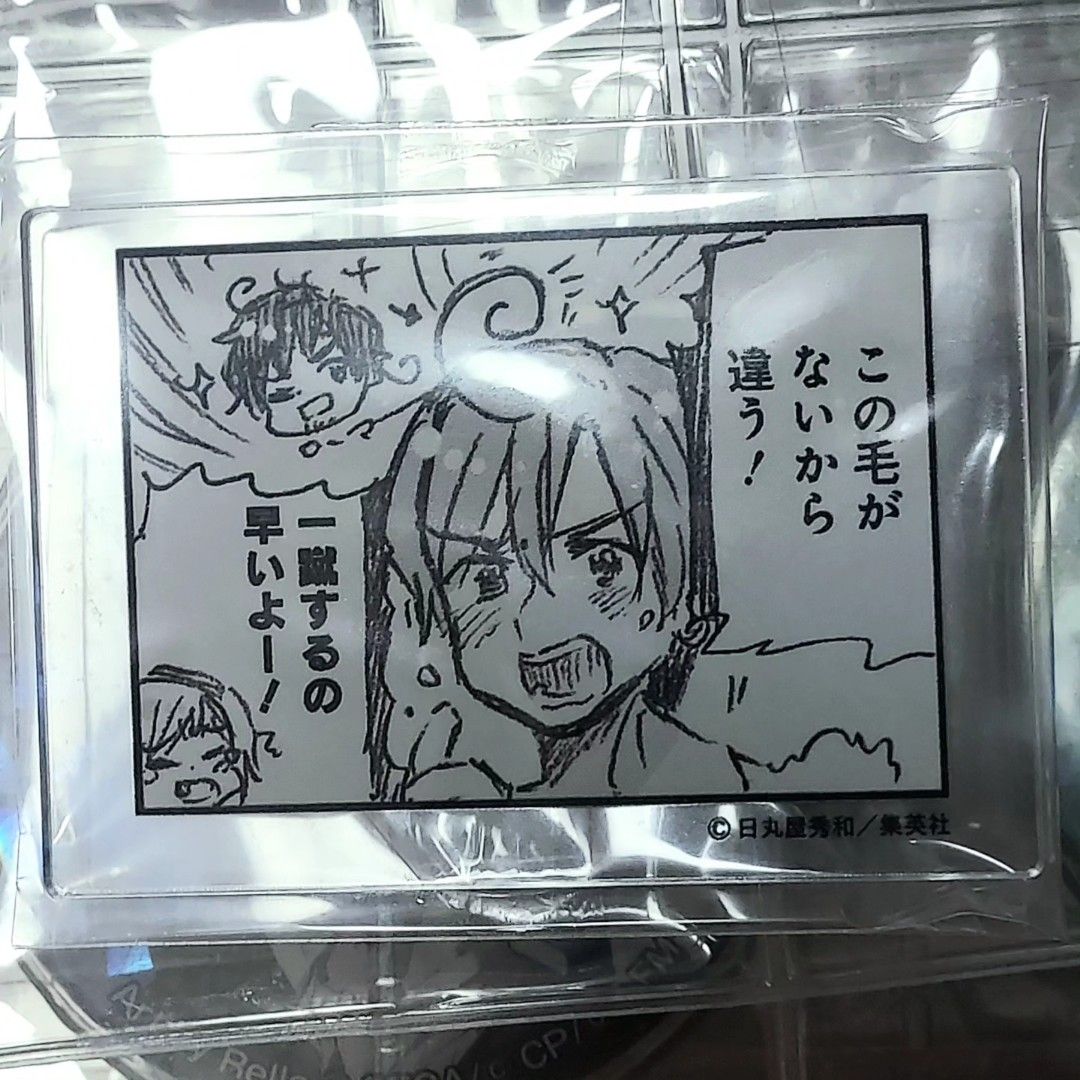 ヘタリア World☆Stars カフェ コマ型 アクリルバッジ