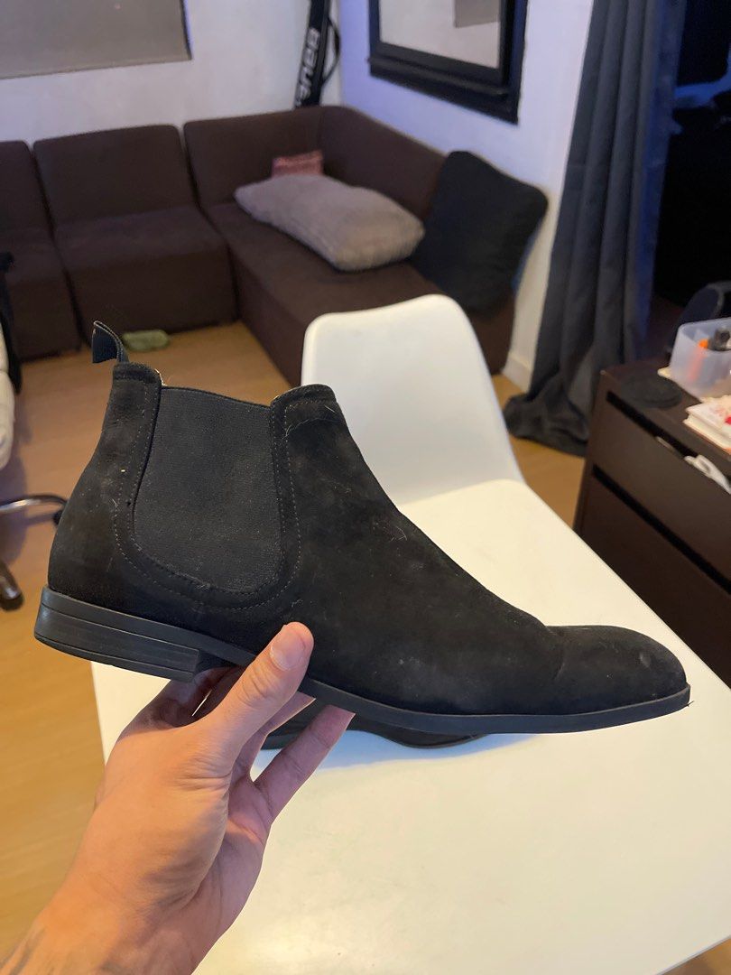 H M Chelsea Boots US10.5 Men s Fashion Footwear Boots on Carousell