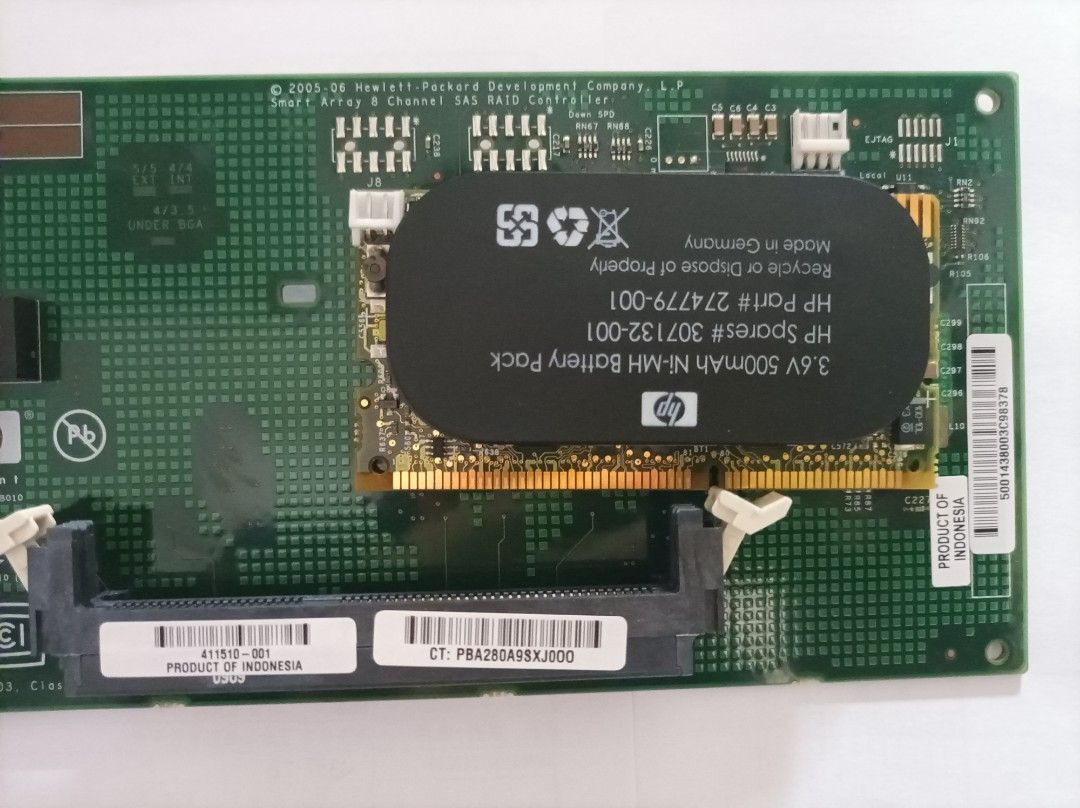 HP Smart Array E200 Raid Card for server （分類：商務用科技產品）位於 Hong Kong。 由 vsmyip 提交（商品編號 1306063478，圖片 2）。簡介： HP Smart Array E200 RAID controller for server / workstation 128MB cache memory with battery support RAID5。