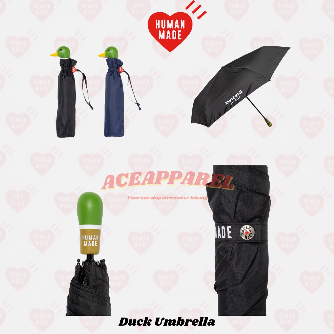 HUMANMADE  ダック 折りたたみ傘　Black HUMANMADE ダック 折りたたみ傘 Black （Human Made Duck