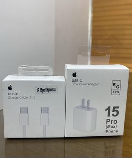 iPhone 15 pro max charger set