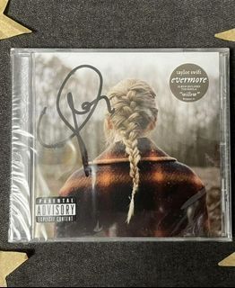 ISO Taylor Swift Signed Evermore cd
