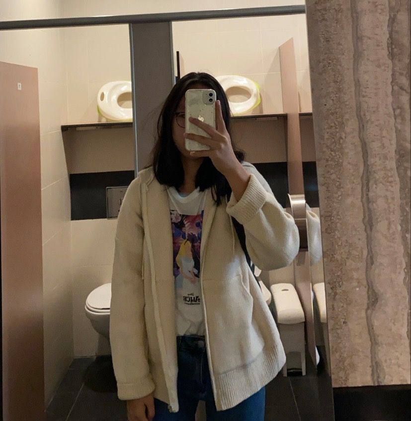 Fluffy zip up hoodie online