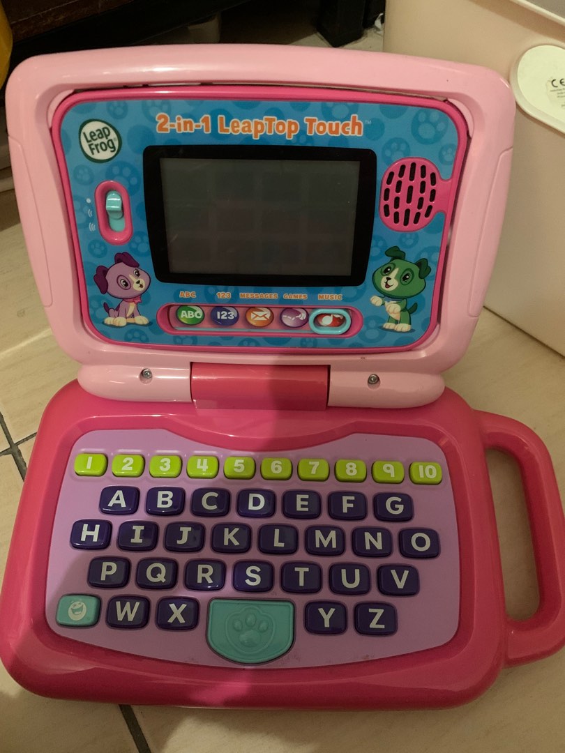 Leapfrog laptop, Hobbies & Toys, Toys & Games on Carousell