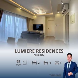 Lumiere Residences 2BR Two Bedroom with Parking near GC and Ortigas FOR SALE C119