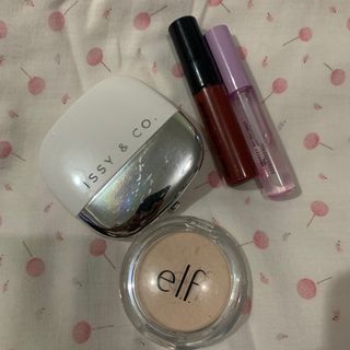 makeup bundle ( issy, elf, colourette)