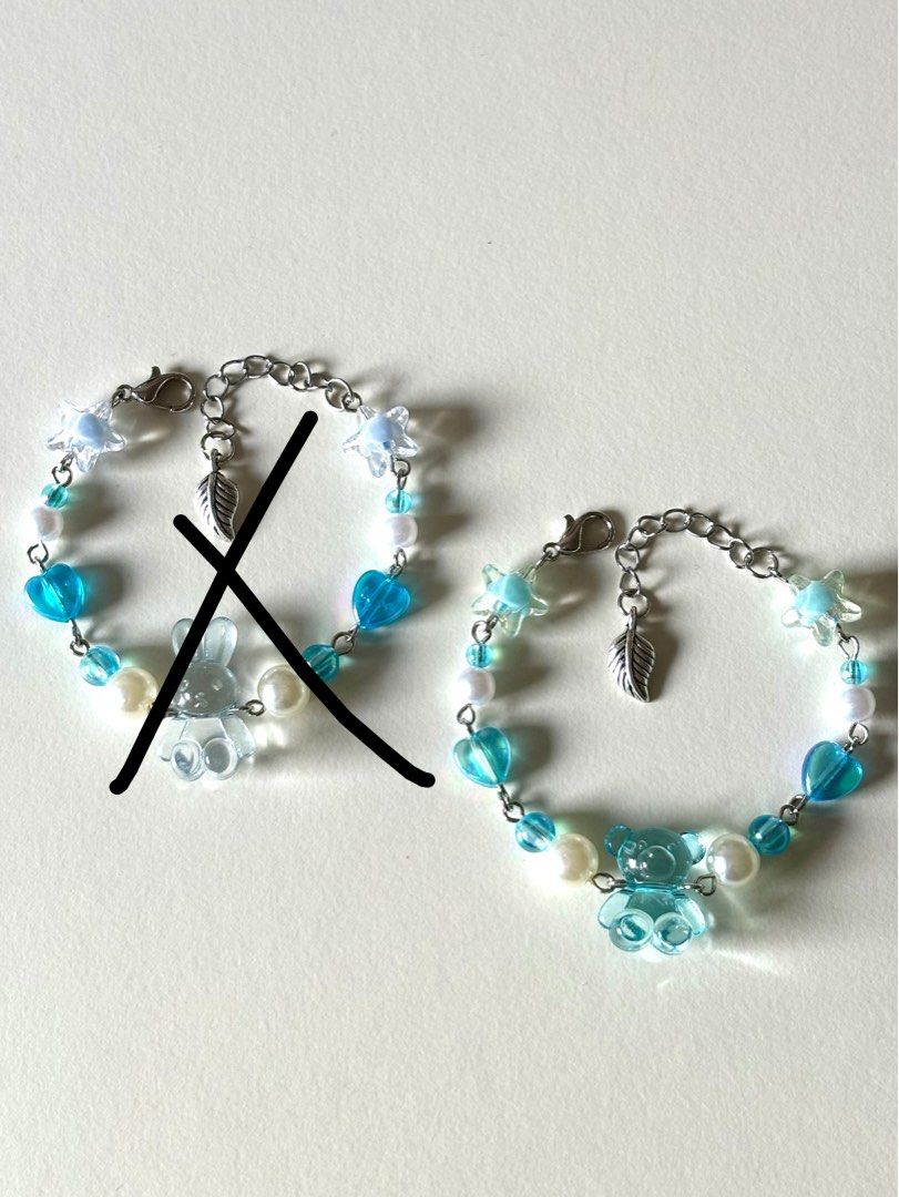 Matching bead bracelets top