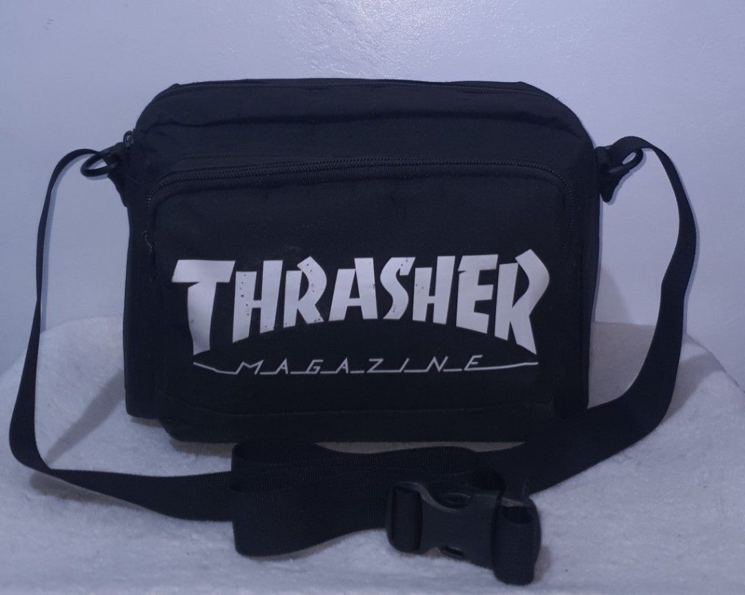 THRASHER MAGAZINE Black Sling Bag (Category: Sling Bags) located in Baguio. Submitted by missyjhen81 (Listing ID 1306031210, Image 1). Description: 📝📷Products and Photos and Information • All products are onhand. • All photos posted are actual photos of the items though color of the image and product may slightly differ due to lighting. *All used items should be expected not to be in absolutely flawless condition. 💳Payment Methods • GCASH • BP