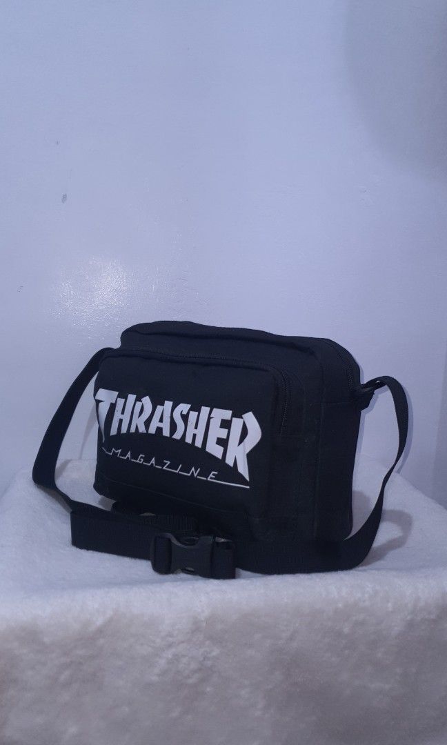 THRASHER MAGAZINE Black Sling Bag (Category: Sling Bags) located in Baguio. Submitted by missyjhen81 (Listing ID 1306031210, Image 2). Description: 📝📷Products and Photos and Information • All products are onhand. • All photos posted are actual photos of the items though color of the image and product may slightly differ due to lighting. *All used items should be expected not to be in absolutely flawless condition. 💳Payment Methods • GCASH • BP