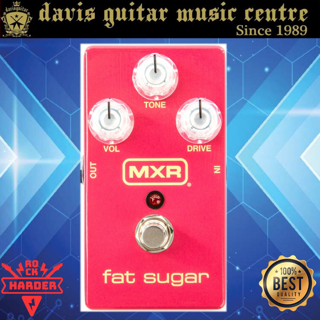 MXR M94SE Fat Sugar Drive Guitar Effects Pedal