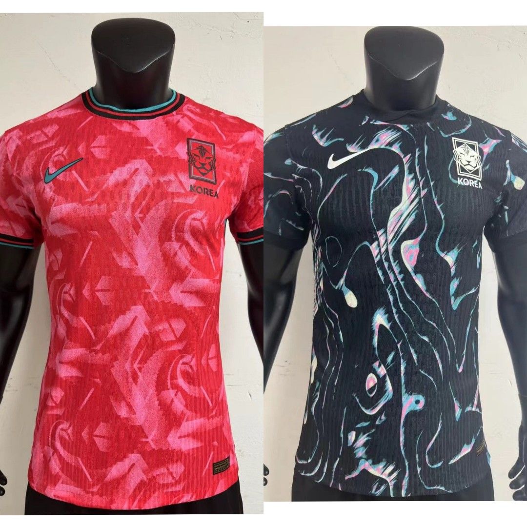 new South Korea home/ away player version jersey 2024, Men's