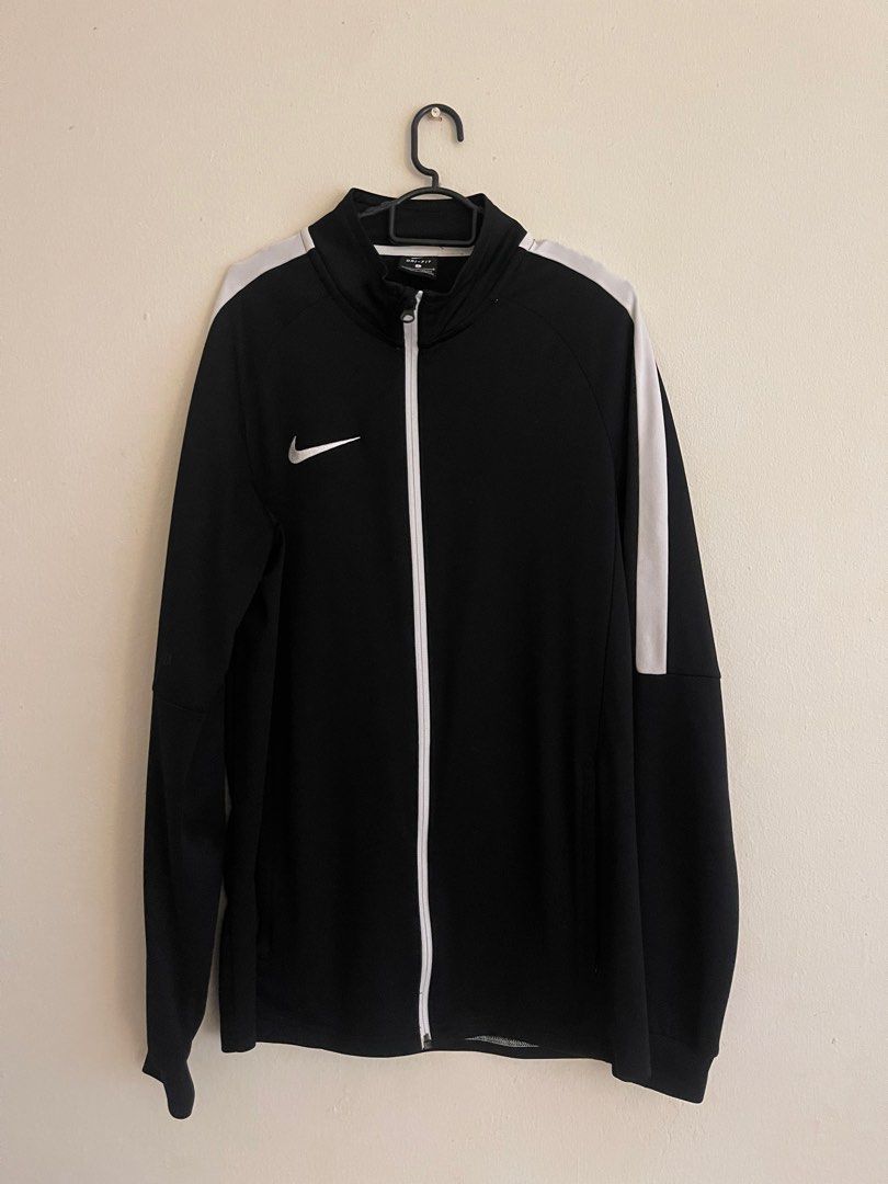 Nike dri fit track top deals