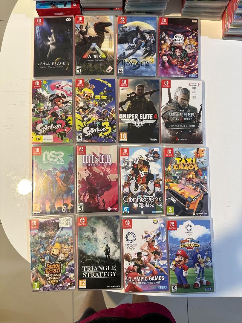 Nintendo Switch Games (read description), Video Gaming, Video Games,  Nintendo on Carousell