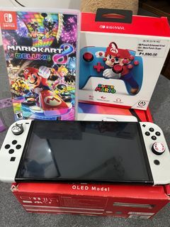 Nintendo Switch OLED FOR SALE! Good as new :)