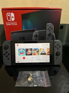 Nintendo switch V2 with Games