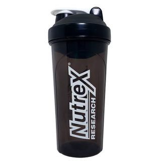 Nutrex 25oz Plastic Shaker Cup Black