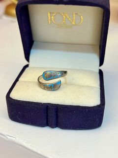 Open Band Silver Ring