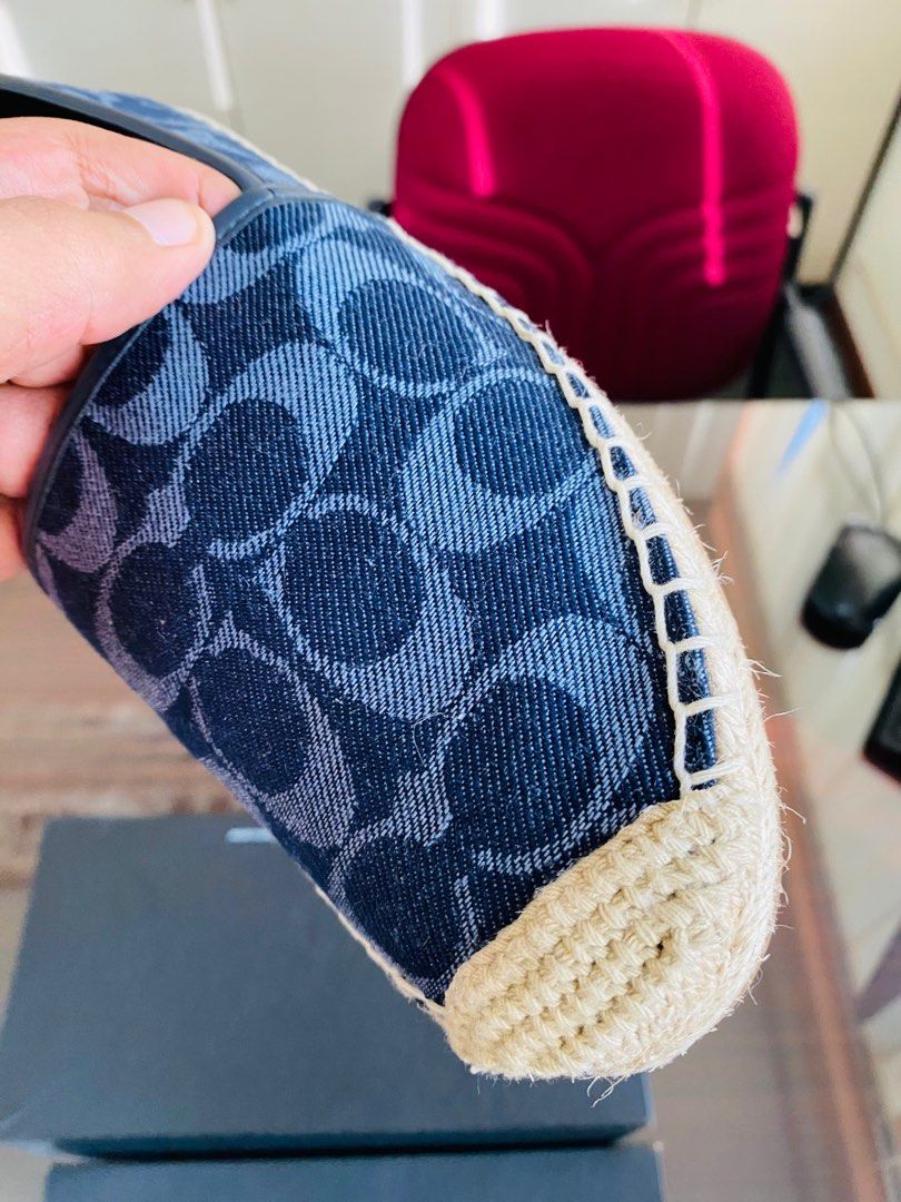 Coach denim espadrilles discount